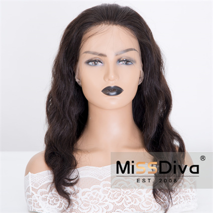 14'' Remy Hair Nature Color HD Full Lace Wigs
